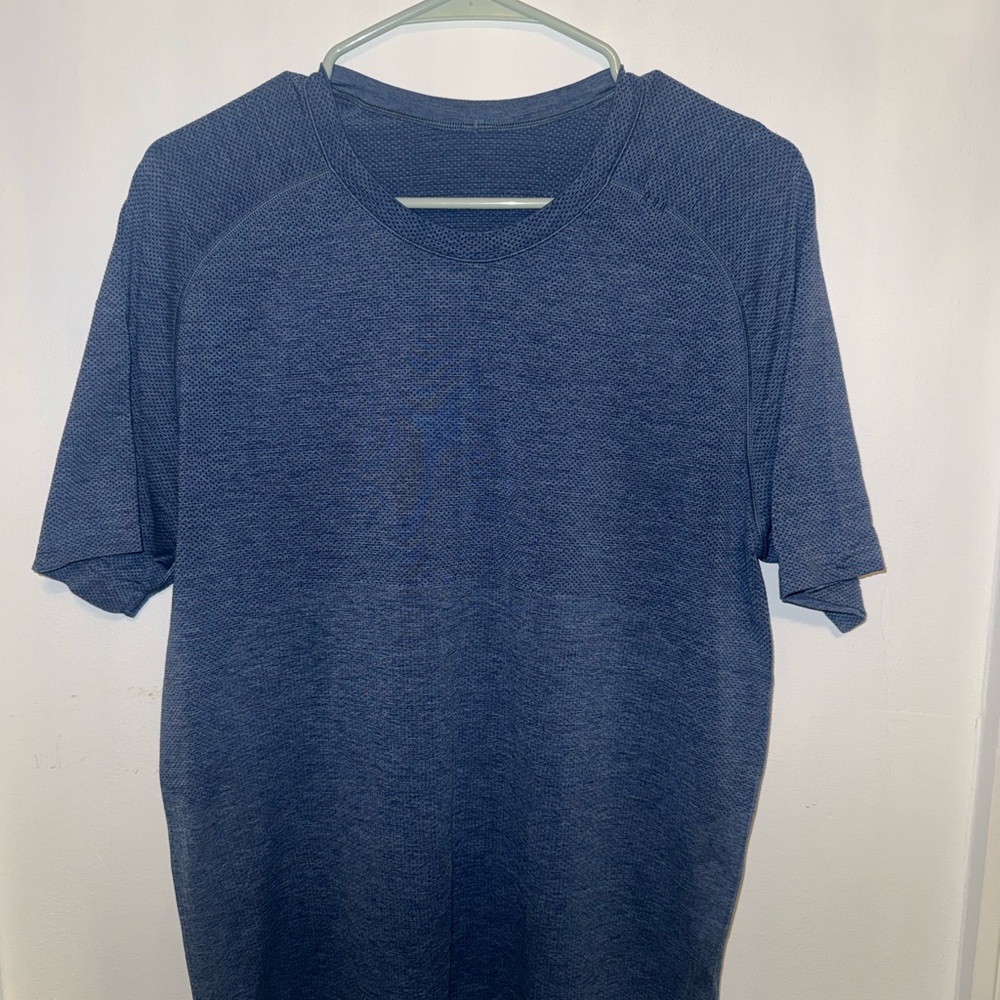 Lululemon Athletica Blue Short Sleeve Tee